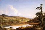Frederic Edwin Church  - Bilder Gemälde - North Lake