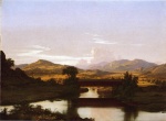 Frederic Edwin Church  - Bilder Gemälde - On Otter Creek