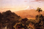 Frederic Edwin Church  - Bilder Gemälde - South American Landscape