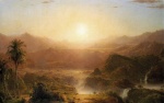 Fréderic Edwin Church  - Peintures - Les Andes