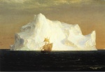 Fréderic Edwin Church  - Peintures - L'iceberg