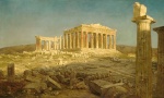 Frederic Edwin Church  - Bilder Gemälde - The Parthenon