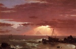 Frederic Edwin Church  - Bilder Gemälde - Das Wrack (The Wreck)