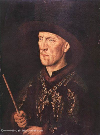 Portrait of a Baudouin d Lannoy