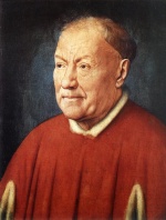 Jan van Eyck - paintings - Portrait of Cardinal Niccolo Albergati