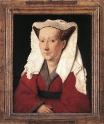 Jan van Eyck - paintings - Portrait of Margateta van Eyck