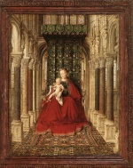 Jan van Eyck - Bilder Gemälde - Small Triptych (Central Panel)