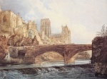 Thomas Girtin - Peintures - Cathédrale et château de Durham