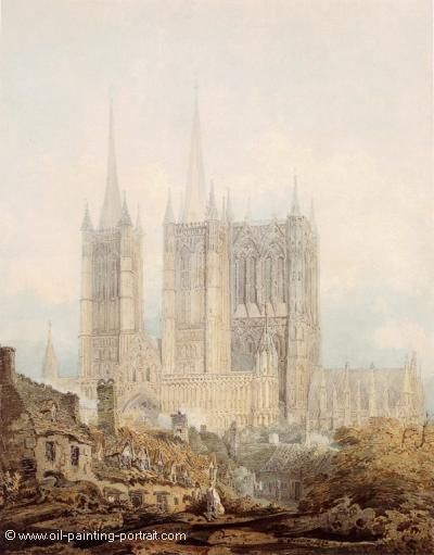 Lincoln Cathedral from the West