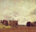 John Constable - paintings - Blick auf Epsom
