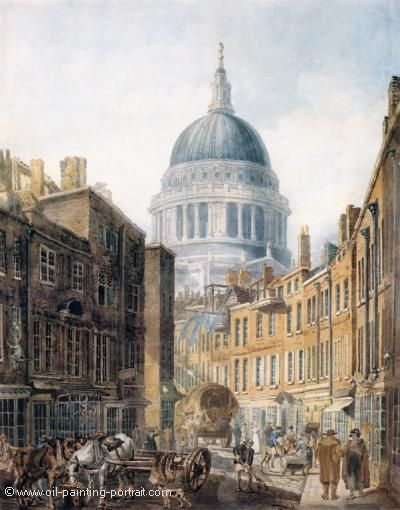 St. Pauls Cathedral fom St. Martins le Grand