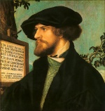 Hans Holbein - paintings - Portrait of Bonifacius Amerbach