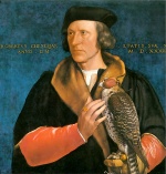 Hans Holbein - paintings - Portrait of Robert Cheseman