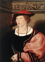 Hans Holbein - Bilder Gemälde - Portrait of Benedikt von Hertenstein