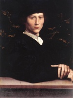 Hans Holbein - paintings - Portrait of Derich Born