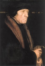 Hans Holbein - paintings - Portrait of John Chambers