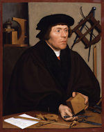 Hans Holbein - Peintures - Portrait de Nicolas Kratzer