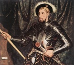 Hans Holbein - Peintures - Portrait de Sir Nicholas Carew