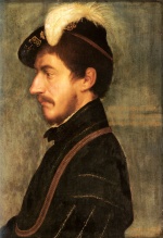 Hans Holbein - Peintures - Portrait de Sir Nicholas Pyntz
