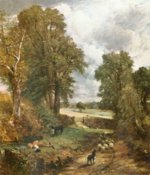 John Constable - Peintures - Le champ de blé