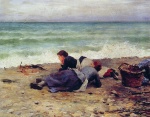 Daniel Ridgway Knight - Peintures - Etretat sur Mer