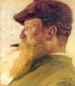 Peder Severin Krøyer - paintings - Christian Krogh