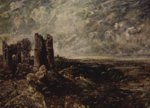 John Constable - Peintures - Château d´Hadleight