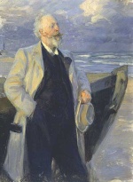 Peder Severin Krøyer - paintings - Holger Drachman