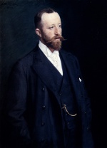 Peder Severin Kroyer  - Bilder Gemälde - Portrait of a Gentleman