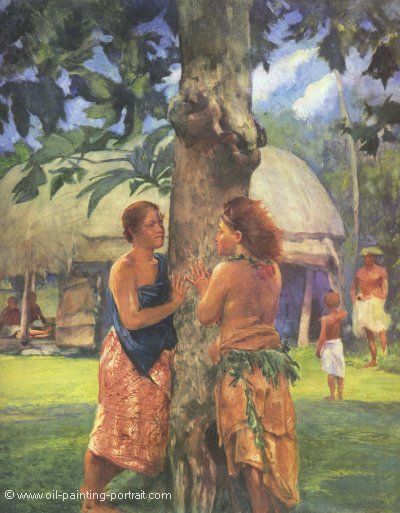 Portrait of Faase the Taupo