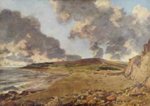John Constable - paintings - Weymouth Bay, with Jordan Hill