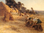Léon Augustin Lhermitte - paintings - Haymakers