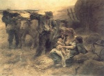 Léon Augustin Lhermitte - paintings - La Famille