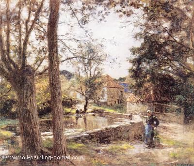 Le Lavoir pres de la Ferm d Erlan