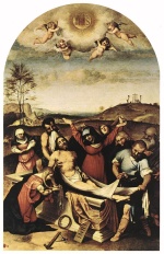 Lorenzo Lotto - Peintures - Mise au tombeau
