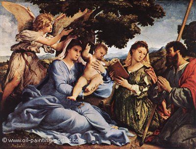 Madonna and Child with Saints and an Angel