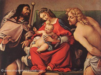Madonna with the Child and St. Rock and Sebastian