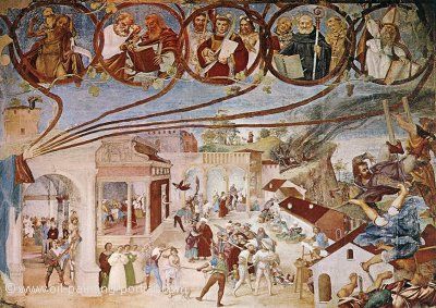 St. Lucy before the Judge