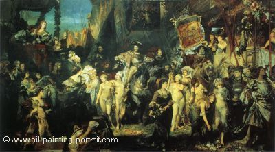 The Enrty of Charles V into Antwerp