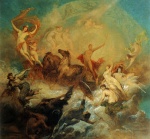 Hans Makart - paintings - The Victory of Light over Darkness