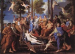 Nicolas Poussin - Bilder Gemälde - Apollo and the Muses
