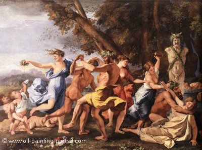 Bacchanal before the Statue of Pan