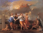 Nicolas Poussin - Bilder Gemälde - Dance of the Music of Time