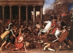 Nicolas Poussin - Peintures - Destruction du temple à Jérusalem 