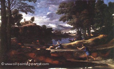 Landscape with Man killed by Snake