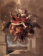 Nicolas Poussin - paintings - The Ecstasy of Saint Paul