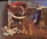 Nicolas Poussin  - Bilder Gemälde - The Massacre of the Innocents