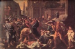 Nicolas Poussin  - Peintures - La peste d'Ashdod
