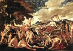 Nicolas Poussin  - Bilder Gemälde - Triumph of Flora