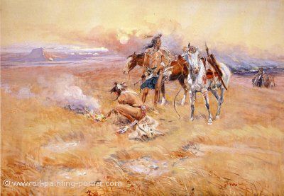 Blackfeed Burning Crow Bufallo Rarange